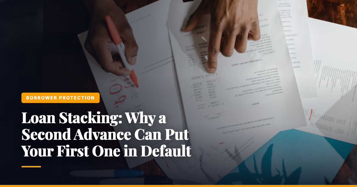 Loan Stacking: Why a Second Advance Can Put Your First One in Default — The Ledger by MidBank