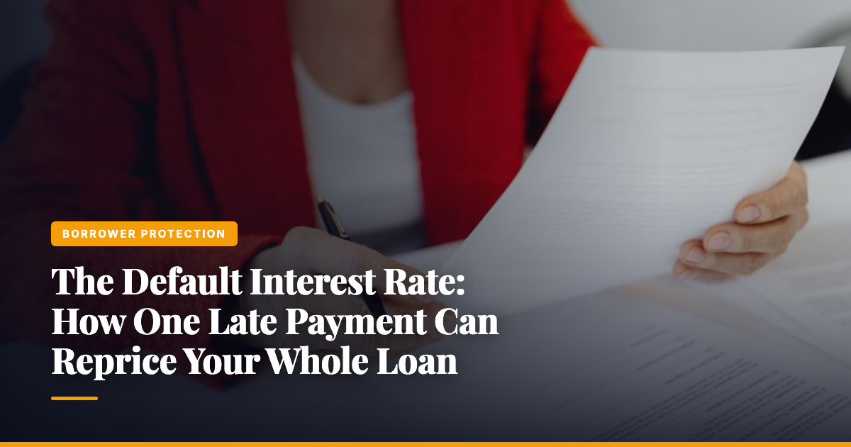 The Default Interest Rate: How One Late Payment Can Reprice Your Whole Loan — The Ledger by MidBank