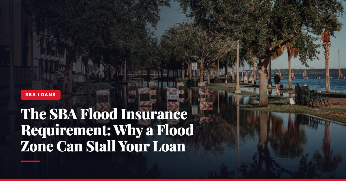 The SBA Flood Insurance Requirement: Why a Flood Zone Can Stall Your Loan — The Ledger by MidBank